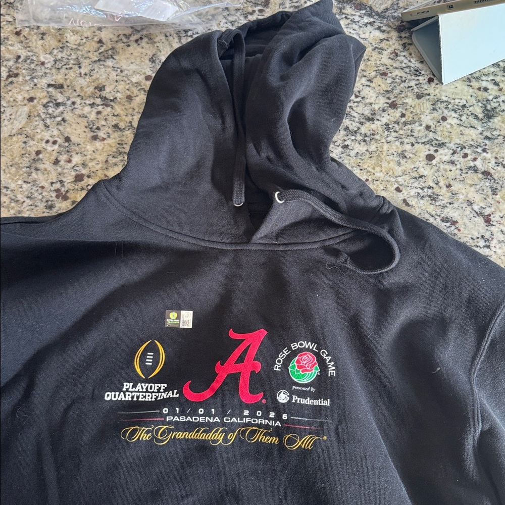 Rose Bowl Alabama 2026 hoodie